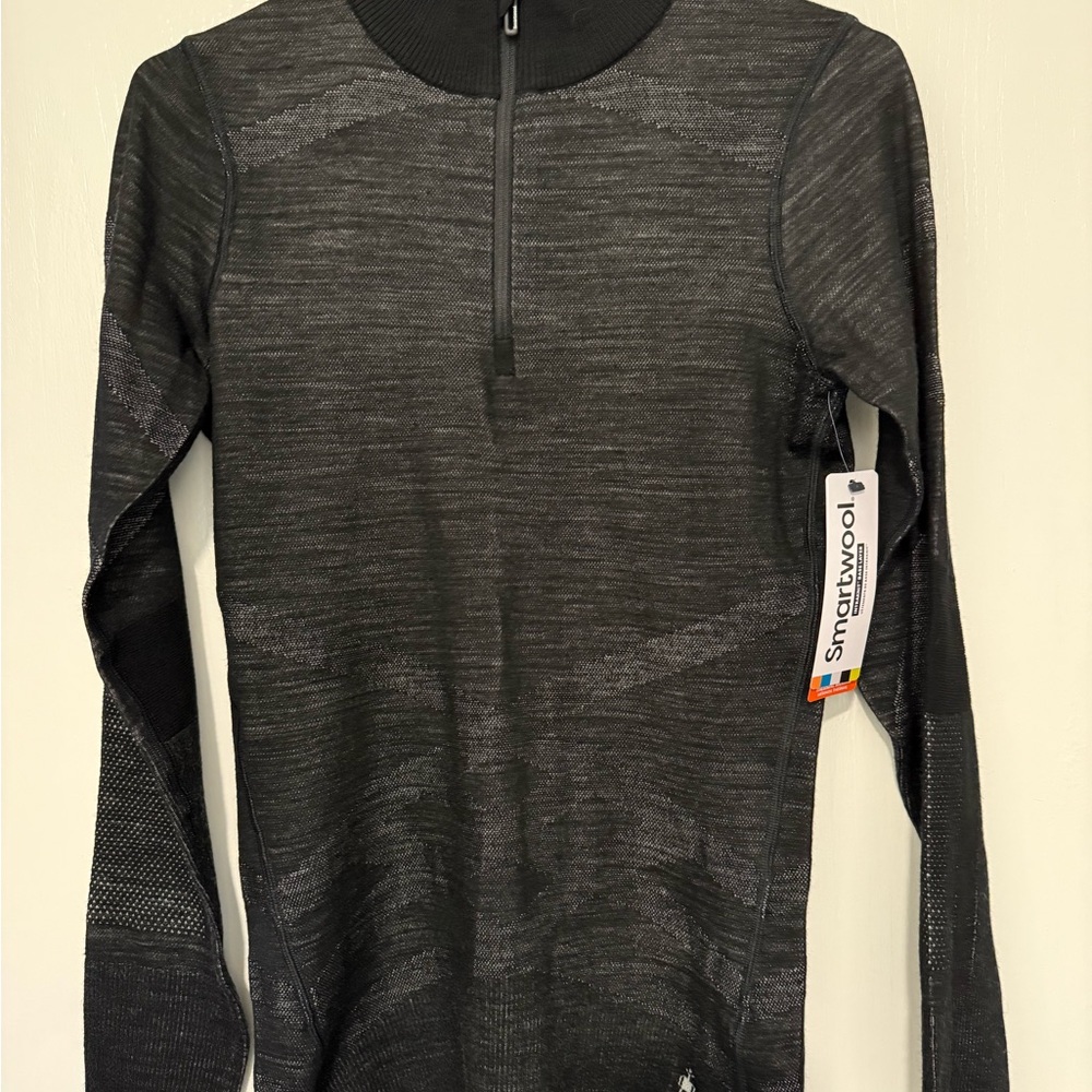 Smartwool Black Turtleneck Sweater
